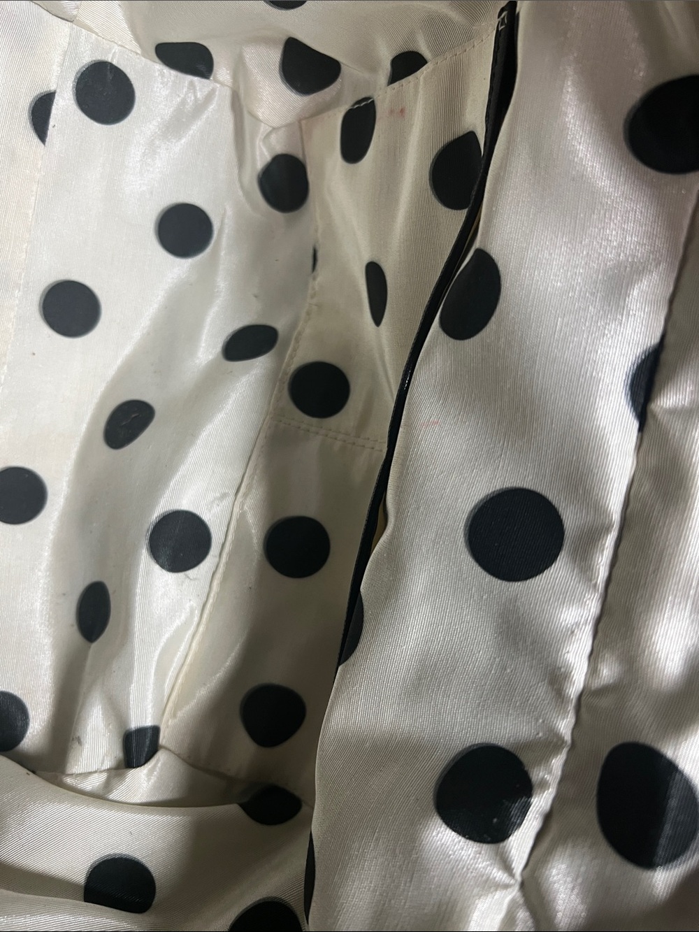 kate spade Black Polka Dot Bow Hobo Bag - Picture 5 of 7